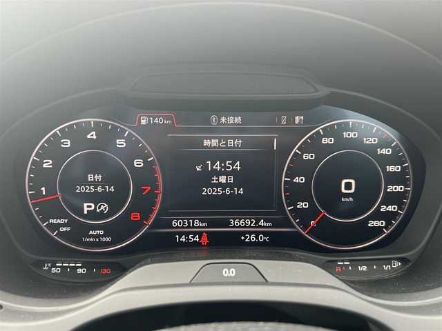 アウディ Ａ３ SB 1.4TFSI スポーツ Sライン 茨城県 2017(平29)年 6.1万km マコウブルークリスタルエフェクト S-line専用ステアリング/S-line専用ハーフレザーシート/純正ナビ/（AM.FM.CD.DVD.BT.USB）/フルセグTV/バックカメラ/ETC2.0/ACC/D/N席パワーシート/D/N席シートヒーター/コーナーセンサー/HIDヘッドライト/オートライト/パドルシフト/ステアリングスイッチ/スマートキー/プッシュスタート