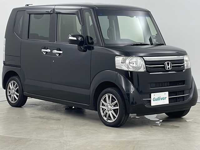 ホンダ Ｎ ＢＯＸ SSパッケージ 道央・札幌 2016(平28)年 7.5万km スマートブラック ・純正ナビ&CD&DVD&BT&SD/・両側パワースライドドア/・バックカメラ/・衝突被害軽減ブレーキ/・横滑り防止装置/・ECONボタン/・前席シートヒーター/・社外ドライブレコーダー/・ETC/・純正フロアマット/・電動格納ミラー/・スマートキー/・スペアキー/・社外AWスタッドレスタイヤ積込