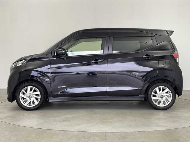 日産 デイズ ハイウェイスターX 鹿児島県 2021(令3)年 7.2万km ブラック 純正9インチナビ/（CD/DVD/BT/フルセグTV）/アラウンドビューモニター/レーンキープアシスト/エマージェンシーブレーキ/道路標示認識/クリアランスソナー/ステアリングリモコン/USBポート/LEDヘッドライト/スマートキー/プッシュスタート/電動格納ミラー