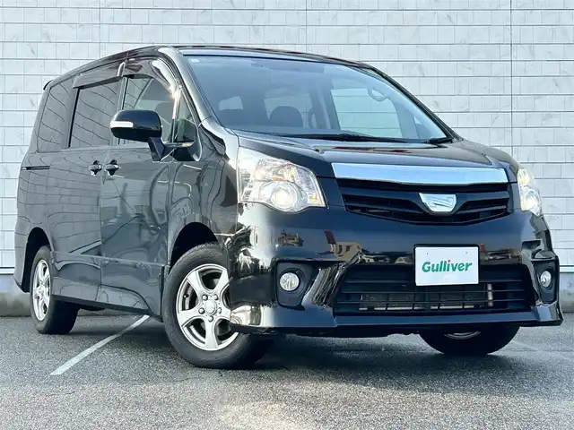 トヨタ ノア Si 富山県 2013(平25)年 10.7万km ブラック 純正ナビ（Bluetooth/ワンセグTV/バックカメラ有/DVD再生機能有）/パワースライドドア/ダブルオートエアコン/マニュアルトランスミッションモード/ETC/横滑り防止機能/オートライト