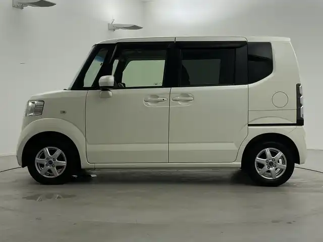 ホンダ Ｎ ＢＯＸ G Lパッケージ 福井県 2012(平24)年 8.5万km プレミアムホワイトパール 純正ナビゲーション/【AM/FM/CD/Bluetooth/ワンセグTV】/バックカメラ/ETC/片側パワースライドドア/プッシュスタート/スマートキー/スペアキー