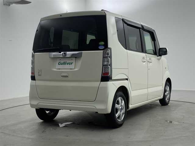 ホンダ Ｎ ＢＯＸ G Lパッケージ 福井県 2012(平24)年 8.5万km プレミアムホワイトパール 純正ナビゲーション/【AM/FM/CD/Bluetooth/ワンセグTV】/バックカメラ/ETC/片側パワースライドドア/プッシュスタート/スマートキー/スペアキー