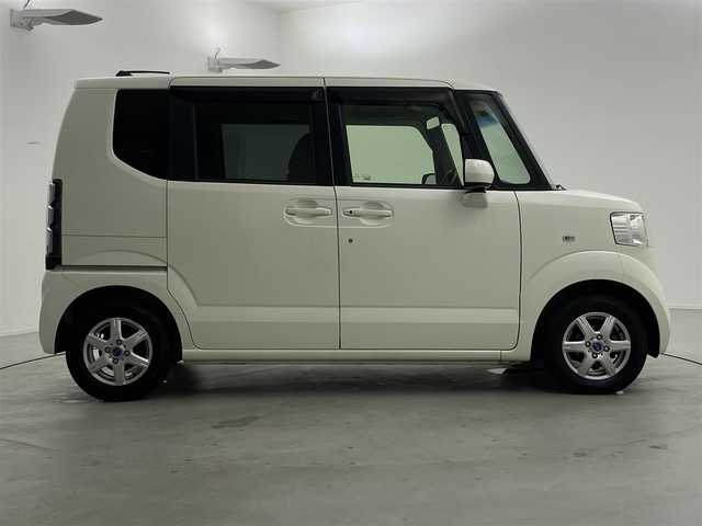 ホンダ Ｎ ＢＯＸ G Lパッケージ 福井県 2012(平24)年 8.5万km プレミアムホワイトパール 純正ナビゲーション/【AM/FM/CD/Bluetooth/ワンセグTV】/バックカメラ/ETC/片側パワースライドドア/プッシュスタート/スマートキー/スペアキー