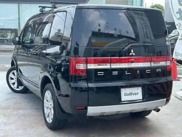 三菱 デリカＤ：５ G－Power package 京都府 2013(平25)年 11.1万km ダイヤモンドブラックマイカ  ワンオーナー/ 4WD/ 純正メモリナビ/　・フルセグTV/　・BTオーディオ/　・CD/DVD再生/　・バックカメラ/ 両側パワースライドドア/ クルーズコントロール/ ETC/ パドルシフト/ 純正フロアマット/ 電動格納ミラー/ HIDヘッドライト/ フォグライト/ ドアバイザー/ 純正18インチAW