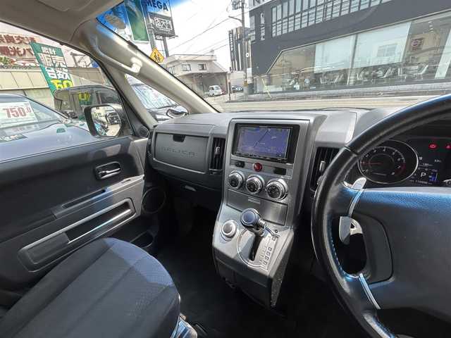 三菱 デリカＤ：５ G－Power package 京都府 2013(平25)年 11.1万km ダイヤモンドブラックマイカ  ワンオーナー/ 4WD/ 純正メモリナビ/　・フルセグTV/　・BTオーディオ/　・CD/DVD再生/　・バックカメラ/ 両側パワースライドドア/ クルーズコントロール/ ETC/ パドルシフト/ 純正フロアマット/ 電動格納ミラー/ HIDヘッドライト/ フォグライト/ ドアバイザー/ 純正18インチAW