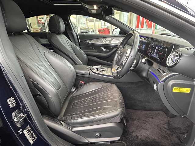 メルセデス・ベンツ ＣＬＳ２２０ｄ スポーツ エクスクルーシブPKG 大阪府 2019(平31)年 2万km カバンサイトブルー サンルーフ/Burmesterサウンド/純正12インチHDDナビ/（フルセグ/BT/AppleCarPlay）/360度カメラ/レーダークルーズコントロール/レーンキープアシスト/ブラインドスポットモニター/衝突軽減防止システム/黒レザーシート/全席シートヒーター/前席エアーシート/パワーシート/純正19インチAW/前後ドライブレコーダー/保証書/取扱説明書/スペアキー　有