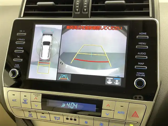 トヨタ ランドクルーザー プラド TX Lパッケージ 熊本県 2023(令5)年 4.5万km ホワイトパールクリスタルシャイン モデリスタエアロ/チルト＆スライド電動ムーンルーフ（挟み込み防止機能付）/ルーフレール/ブラインドスポットモニター［BSM］＋リヤクロストラフィックアラート /9型ワイドディスプレイオーディオ＋T-Connectナビキット/・USB(動画・音声再生/給電）/Bluetooth(ハンズフリー/オーディオ）/Miracast /マルチテレインモニター〈フロント/サイド（左右）＋バックカメラ付〉/====/ベージュ本革シート/前席パワーシート/シートヒーター/シートベンチレーション/衝突被害軽減装置　Toyota Safety Sense/・プリクラッシュセーフティ（歩行者［昼夜］・自転車運転者［昼］検知機能付衝突回避支援タイプ/ミリ波レーダー＋単眼カメラ方式）/・レーンディパーチャーアラート［LDA］（ヨーアシスト機能付）/・オートマチックハイビーム［AHB］/・レーダークルーズコントロール（ブレーキ制御付）/・ロードサインアシスト［RSA］/ミラー型ドライブレコーダー/ビルトインETC2.0/スマートキー /プッシュスタート/LEDヘッドライト/オートライト /オートマチックハイビーム/Fフォグランプ /NITRO Power20インチアルミホイール