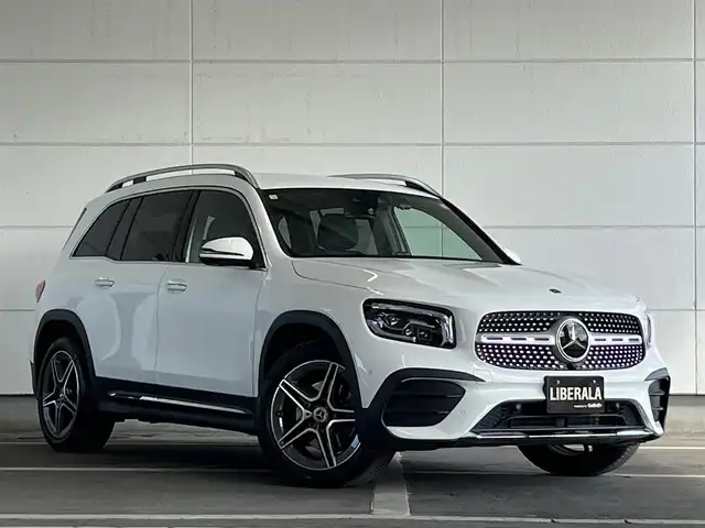 メルセデス・ベンツ Ｍ・ベンツ ＧＬＢ２００ｄ 4マチック AMGライン 山形県 2023(令5)年 1.6万km ポーラホワイト 純正ナビ/360°カメラ/フルセグTV/アンビエントライト/アクティブステアリングアシスト/純正ドライブレコーダー/パワーシート/シートヒーター/ハーフレザーシート/コーナーセンサー/ルーフレール/アダプティブクルーズコントロール/ブラインドスポットモニター/レーンキープアシスト/パドルシフト