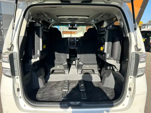 トヨタ ヴェルファイア 2．4Z 富山県 2008(平20)年 8.2万km 白 純正ナビ　/フルセグTV/DVD/CD再生/バックカメラ/パーキングセンサー/両側パワースライドドア/サンルーフ/フリップダウンモニター/三列シート/プッシュスタート/アイドリングストップ/ETC