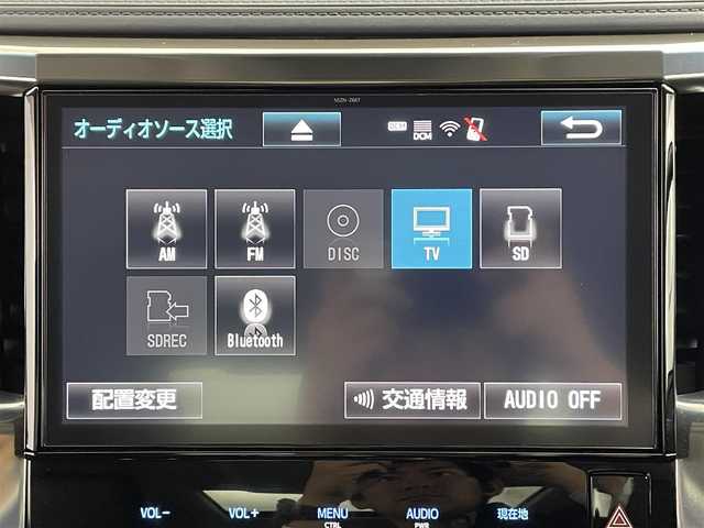 トヨタ アルファードハイブリット SR 福岡県 2018(平30)年 6.1万km ブラック 純正10型ナビ　NSZN-W66T/フルセグTV、CD、DVD、AM、FM、Bluetooth/ビルトインETC/デジタルインナーミラー/3眼LEDヘッドライト/シーケンシャルウィンカー/両側パワースライドドア/レーダークルーズコントロール/D席メモリーシート/前席パワーシート/前席シートシーター/前席エアシート/PKSB（パーキングサポートブレーキ）/PCS（プリクラッシュセーフティ）/LTA（レーントレーシングアシスト）/RSA（ロードサインアシスト）