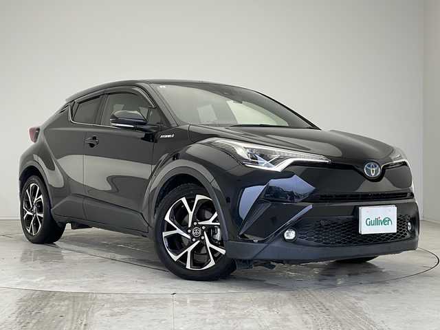 トヨタ Ｃ－ＨＲ G 愛知県 2019(令1)年 4.4万km ブラックマイカ トヨタセーフティセンス/衝突軽減システム/純正９型SDナビ/レーダークルーズコントロール/シートヒーター/フルセグ/CD/Bluetooth/バックカメラ/コーナーセンサー/純正アルミホイール/ブラインドスポットモニター/LEDヘッドライト/レーンキープアシスト/オートマチックハイビーム/ドライブレコーダー/ETC/ステアリングスイッチ/スマートキー/プッシュスタート