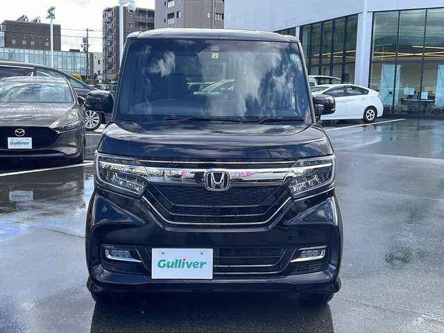 ホンダ Ｎ ＢＯＸ カスタム G L ターボ ホンダセンシング 熊本県 2018(平30)年 4.4万km クリスタルブラックパール ターボ/4WD/両側電動スライドドア/ホンダセンシング/　・レーダークルーズ/　・車線逸脱警報/　・衝突を予測してブレーキをかける機能/　・歩行者への衝突回避を支援する機能/純正ナビ/ワンセグテレビ/バックカメラ/Bluetooth/CD/DVD/ETC/シートヒーター/LEDヘッドライト/スマートキー