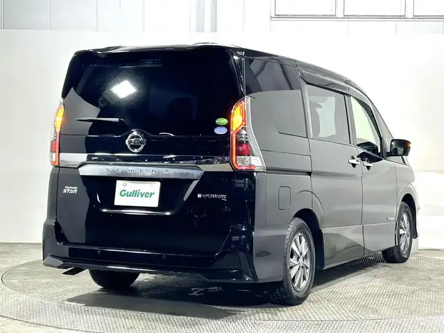 日産 セレナ e－パワー ハイウェイスター V 大阪府 2018(平30)年 4万km ダイヤモンドブラック ProPILOT 純正9incナビ(フルセグ/DVD再生/Bluetooth) 360カメラ ETC 後席モニター 衝突軽減 レーダーC クリアランスソナー レーンアシスト デジタルインナーミラー