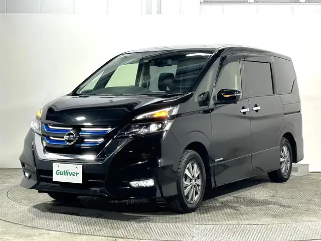 日産 セレナ e－パワー ハイウェイスター V 大阪府 2018(平30)年 4万km ダイヤモンドブラック ProPILOT 純正9incナビ(フルセグ/DVD再生/Bluetooth) 360カメラ ETC 後席モニター 衝突軽減 レーダーC クリアランスソナー レーンアシスト デジタルインナーミラー