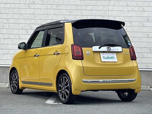 ホンダ Ｎ ＯＮＥ プレミアム ツアラー ローダウン 山形県 2015(平27)年 10.8万km プレミアムイエローパールⅡ シティブレーキアクティブシステム/純正ナビ(TV/AM/FM/BT/CD/DVD)/ワンセグTV(走行中視聴可)/パドルシフト/ビルトインETC/バックカメラ/クルーズコントロール/オートエアコン/オートライト/テールゲートスポイラー/ドアサイドモール/フロントベンチレーテッドディスクブレーキ/LEDサイドターンランプ/本革巻ステアリング/ステアリングスイッチ/横滑り防止装置/ヒルスタートアシスト/ターボエンジン/電動格納ミラー/純正フロアマット/純正ドアバイザー/純正AW/ABS