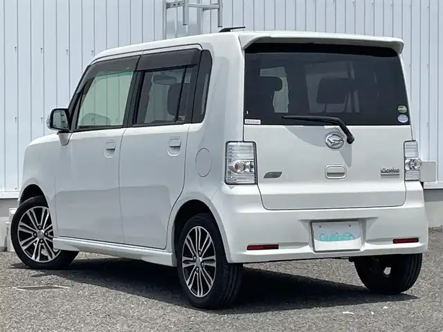 ダイハツ ムーヴ コンテ カスタム X VS 熊本県 2015(平27)年 6.5万km パールホワイトⅢ ワンオーナー/社外ＳＤナビ/・AM/FM/ブルートゥース/DS/CD/DVD/SD/SDミュージックサーバー/AUX/VTR/HDMI/USB/フルセグＴＶ/キセノンヘッドライト/スマートキー/盗難防止機能/エアバッグW/純正アルミホイール/ドライブレコーダー前/電動格納ミラー/ウィンカーミラー/アイドリングストップ/リアスポイラー/フォグランプ/布系シート/ベンチシート/シートアンダートレイ/純正フロアマット/純正ドアバイザー