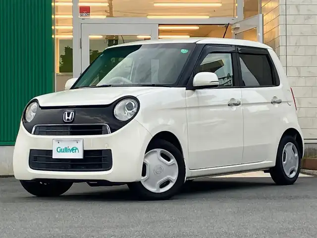 ホンダ Ｎ ＯＮＥ G Lパッケージ 静岡県 2013(平25)年 6万km プレミアムホワイトパール エンジンスタートボタン/パワーステアリング/パワーウィンドウ/アイドリングストップ/スマートキー/オートエアコン/ETC/純正メモリナビ（CD/DVD/BT/ワンセグ）/ベンチシート/バックカメラ/純正フロアマット/ABS/横滑り防止装置/盗難防止装置/オートライト/W＋サイドエアバック/カーテンエアバック