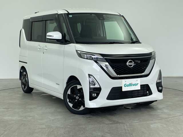 日産 ルークス HWS X プロパイロットED 三重県 2020(令2)年 1.4万km ホワイトパール 純正９型ナビ/・CD/DVD/フルセグ/Bluetooth/iPod/アラウンドビューモニター/オートプロパイロット/両側パワースライドドア/レーダークルーズコントロール/前方ドライブレコーダー/エマージェンシーブレーキ/ビルトインETC/LEDヘッドライト/純正15インチアルミホイール