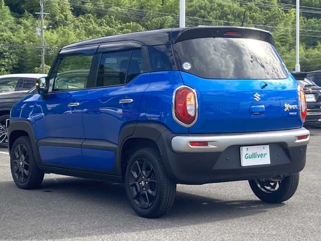 スズキ クロスビー HYBRID MZ 佐賀県 2019(平31)年 4.3万km スピーディーブルーメタリック/ブラック2トーンルーフ Panasonicナビ/全周囲カメラ/衝突被害軽減ブレーキ/路線逸脱警報機能/クルーズコントロール/オートハイビーム機能/コーナーセンサー/シートヒーター/ステアリングリモコン/パドルシフト/プッシュスタート/スマートキー/LEDヘッドライト/フォグライト/純正アルミホイール