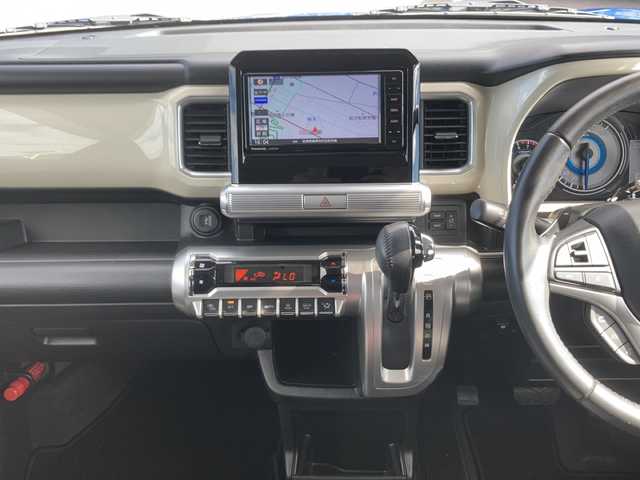 スズキ クロスビー HYBRID MZ 佐賀県 2019(平31)年 4.3万km スピーディーブルーメタリック/ブラック2トーンルーフ Panasonicナビ/全周囲カメラ/衝突被害軽減ブレーキ/路線逸脱警報機能/クルーズコントロール/オートハイビーム機能/コーナーセンサー/シートヒーター/ステアリングリモコン/パドルシフト/プッシュスタート/スマートキー/LEDヘッドライト/フォグライト/純正アルミホイール