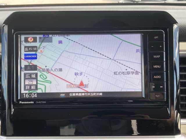 スズキ クロスビー HYBRID MZ 佐賀県 2019(平31)年 4.3万km スピーディーブルーメタリック/ブラック2トーンルーフ Panasonicナビ/全周囲カメラ/衝突被害軽減ブレーキ/路線逸脱警報機能/クルーズコントロール/オートハイビーム機能/コーナーセンサー/シートヒーター/ステアリングリモコン/パドルシフト/プッシュスタート/スマートキー/LEDヘッドライト/フォグライト/純正アルミホイール