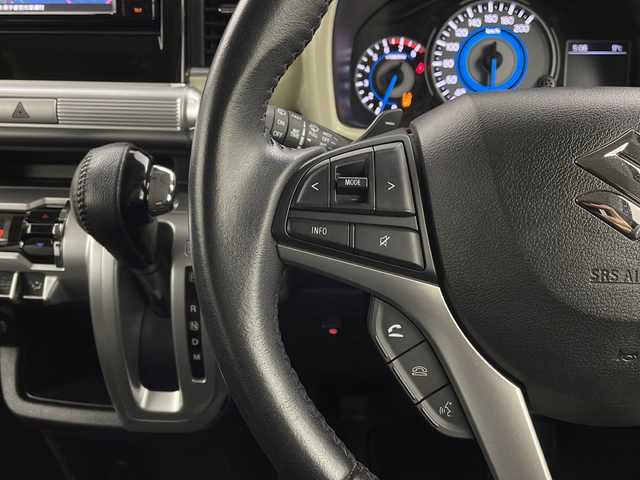 スズキ クロスビー HYBRID MZ 栃木県 2019(平31)年 4.3万km スピーディーブルーメタリック/ブラック2トーンルーフ 全方位モニター用カメラパッケージ装着車/デュアルセンサーブレーキサポート/パナソニックナビ（CN-RZ753W）/　フルセグTV/Ｂｌｕｅｔｏｏｔｈ/DVD/インタークーラーターボ/クルーズコントロール/コーナーセンサー/パドルシフト/D/N席シートヒーター/AUTOライト/LEDヘッドライト/純正フロアマット/純正ドアバイザー