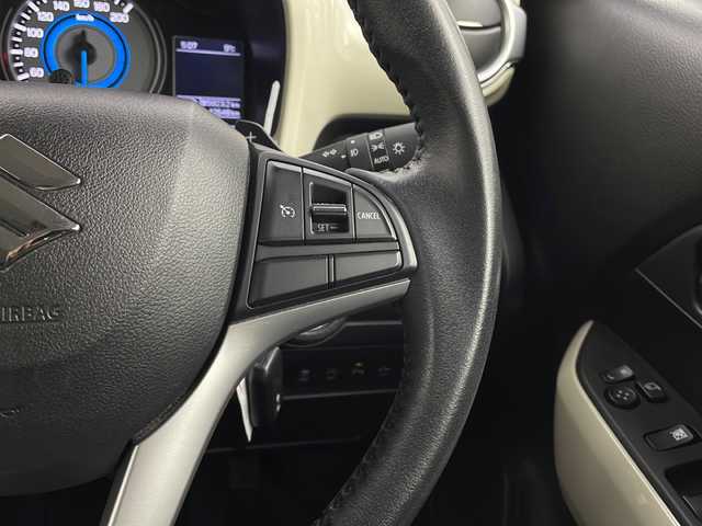 スズキ クロスビー HYBRID MZ 栃木県 2019(平31)年 4.3万km スピーディーブルーメタリック/ブラック2トーンルーフ 全方位モニター用カメラパッケージ装着車/デュアルセンサーブレーキサポート/パナソニックナビ（CN-RZ753W）/　フルセグTV/Ｂｌｕｅｔｏｏｔｈ/DVD/インタークーラーターボ/クルーズコントロール/コーナーセンサー/パドルシフト/D/N席シートヒーター/AUTOライト/LEDヘッドライト/純正フロアマット/純正ドアバイザー