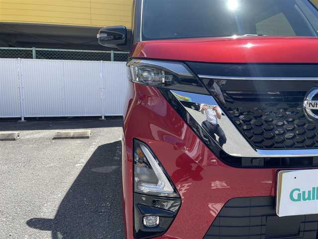 日産 ルークス HWS X プロパイロットED 和歌山県 2020(令2)年 1.2万km スパークリングレッド/ブラック 純正ディーラー9インチHDDナビ/(フルセグＴＶ/FM/AM/CD/DVD/Bluetooth/USB/SD/iPod/AUX)/両側パワースライドドア/ETC/ドライブレコーダー/全周囲カメラ/アダプティブLEDヘッドライト/インテリジェントLI/オートホールド/インテリジェントアラウンドビューモニター/プラズマクラスター搭載リアシーリングファン/プロパイロット/ベンチシート/純正アルミホイール/純正フロアマット/純正ドアバイザー/取扱説明書/保証書