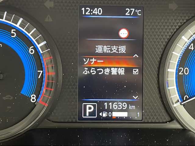日産 ルークス HWS X プロパイロットED 千葉県 2020(令2)年 1.2万km スパークリングレッド/ブラック 衝突軽減ブレーキ/レーンキープアシスト/レーダークルーズコントロール/オートマチックハイビーム/全方位カメラ/純正SDナビ/(フルセグ/Bluetooth/CD/DVD/FM/AM)/ETCドライブレコーダー（前のみ）/アイドリングストップ/ハーフレザーシート/両側パワースライドドア/電動格納ミラー/ロールサンシェード/純正サイドバイザー/シートバックテーブル