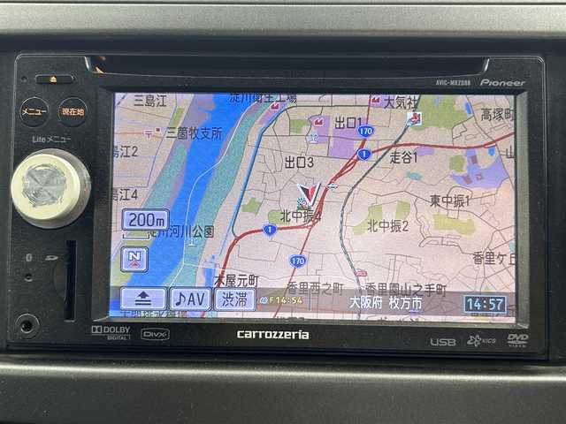 トヨタ カローラ フィールダー 1．5X エアロツアラー 大阪府 2009(平21)年 6.1万km ブラックマイカ 社外ナビ（CD/DVD/AM/FM）/ワンセグTV/社外15インチアルミホイール/純正フロアマット/ABS/リモコンキー/ETC