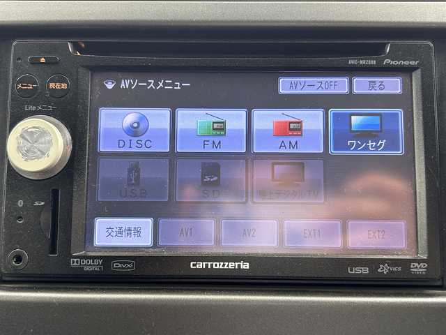 トヨタ カローラ フィールダー 1．5X エアロツアラー 大阪府 2009(平21)年 6.1万km ブラックマイカ 社外ナビ（CD/DVD/AM/FM）/ワンセグTV/社外15インチアルミホイール/純正フロアマット/ABS/リモコンキー/ETC