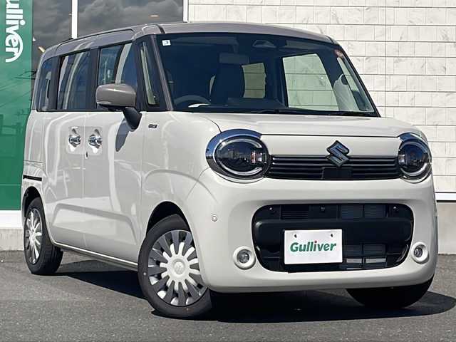 スズキ ワゴンＲ スマイル HYBRID X 岩手県 2025(令7)年 0.1千km ベージュⅡ 純正メモリーナビ/AM/FM/CD/DVD/Bluetooth/フルセグTV/フロント/バックカメラ/全方位カメラ/クルーズコントロール/衝突被害軽減ブレーキ/レーンキープアシスト/横滑り防止装置/アイドリングストップ/シートヒーター/オートライト/オートハイビーム/LED/HIDヘッドライト/フォグランプ/スマートキー/プッシュスタート/電動格納ミラー/純正ドアバイザー/保証書/取扱説明書