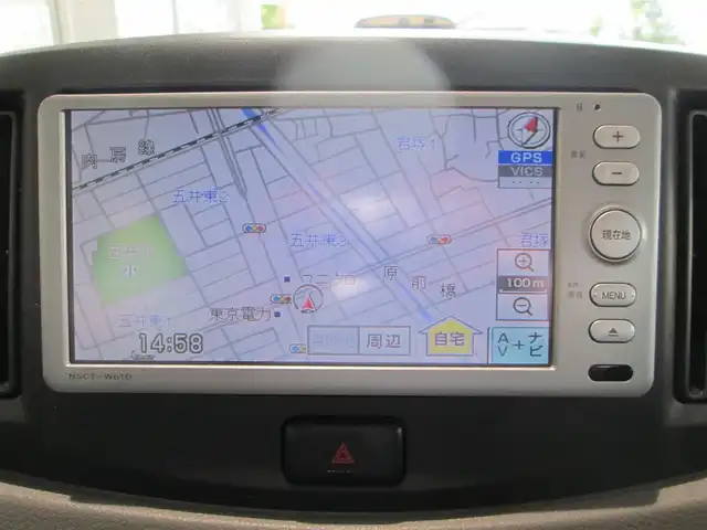 ダイハツ ミラ イース D 千葉県 2011(平23)年 2.5万km ホワイト ワンオーナー/純正SDナビ・ワンセグTV/オーディオCD/純正フロアマット/ドアバイザー/エコアイドル