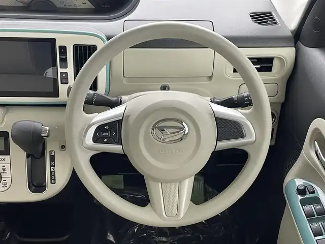 ダイハツ ムーヴ キャンバス X メイクアップ リミテッド SAⅢ 埼玉県 2018(平30)年 5.2万km パールホワイトⅢ/ファインミントメタリック 2トーン 純正８型ナビ　Ｂｌｕｅｔｏｏｔｈ　アラウンドビューモニター　両側パワースライドドア　コーナーセンサー　オートハイビーム　衝突軽減システム　ドライブレコーダー　スマートキー レーンキープアシスト ＥＴＣ