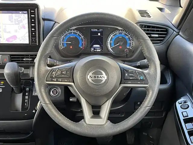 日産 ルークス HWS Gターボ プロパイロットED 岡山県 2022(令4)年 1.2万km ホワイトパール 登録時走行距離11846km/純正SDナビ/(AM/FM/BT/TV/HDMI)/プロパイロット/・衝突被害軽減システム/・クルーズコントロール/・レーンキープアシスト/全方位カメラ/両側パワースライドドア/パワスラハンズフリーセンサー/ビルトインETC2.0/ドライブレコーダー/オートマチックハイビーム/アイドリングストップ/LEDヘッドライト/プッシュスタート/スマートキー/スペアキー/純正15インチアルミホイール