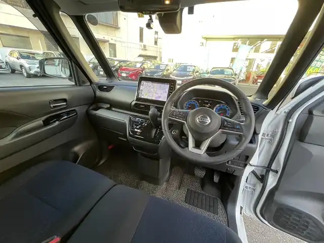 日産 ルークス HWS Gターボ プロパイロットED 岡山県 2022(令4)年 1.2万km ホワイトパール 登録時走行距離11846km/純正SDナビ/(AM/FM/BT/TV/HDMI)/プロパイロット/・衝突被害軽減システム/・クルーズコントロール/・レーンキープアシスト/全方位カメラ/両側パワースライドドア/パワスラハンズフリーセンサー/ビルトインETC2.0/ドライブレコーダー/オートマチックハイビーム/アイドリングストップ/LEDヘッドライト/プッシュスタート/スマートキー/スペアキー/純正15インチアルミホイール