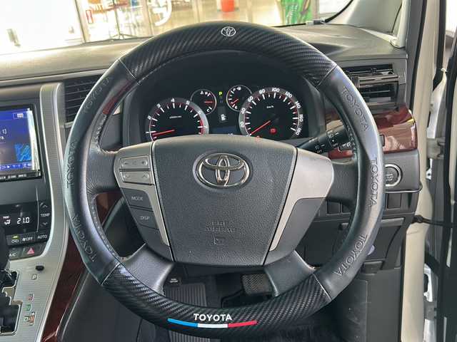 トヨタ ヴェルファイア 2．4Z 京都府 2011(平23)年 5.1万km ホワイトパールクリスタルシャイン 純正8インチナビ/フリップダウンモニター/デジタルインナーミラー/純正エアロ/ワンセグテレビ/クリアランスソナー/ワンオーナー/ドライブレコーダー前後/バックカメラ/オールオートウィンド/プッシュスタート/ビルトインETC/両側パワースライドドア/電動格納ミラー/ウィンカーミラー