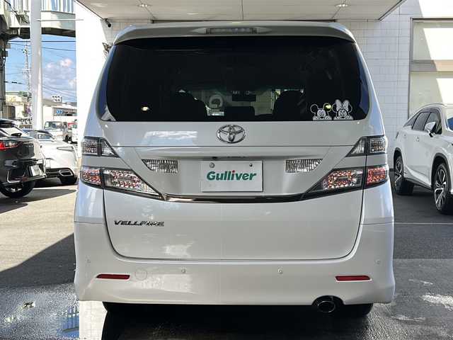 トヨタ ヴェルファイア 2．4Z 京都府 2011(平23)年 5.1万km ホワイトパールクリスタルシャイン 純正8インチナビ/フリップダウンモニター/デジタルインナーミラー/純正エアロ/ワンセグテレビ/クリアランスソナー/ワンオーナー/ドライブレコーダー前後/バックカメラ/オールオートウィンド/プッシュスタート/ビルトインETC/両側パワースライドドア/電動格納ミラー/ウィンカーミラー