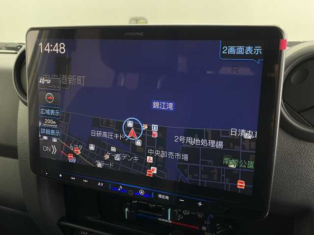 トヨタ ランドクルーザー AX 鹿児島県 2024(令6)年 2.4万km ベージュ アルパイン製ナビ/（フルセグ/Bluetooth）　/クルーズコントロール　/バックカメラ　/ＥＴＣ　/前後ドライブレコーダー　/オートハイビーム　/レーンディパーチャーアラート　/純正フロアマット　/ＬＥＤヘッドライト　/h祖い純正ＡＷ　/ダウンヒルアシストコントロール/電動格納ミラー/リモコンキー