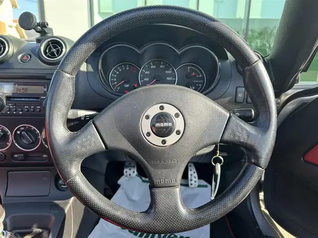 ダイハツ コペン アクティブトップ 和歌山県 2003(平15)年 12.4万km ブライトシルバーメタリック オーディオ/（AM/FM/CD/MD)/レザーシート/シートヒーター/フォグランプ/社外フロアマット