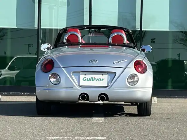 ダイハツ コペン アクティブトップ 和歌山県 2003(平15)年 12.4万km ブライトシルバーメタリック オーディオ/（AM/FM/CD/MD)/レザーシート/シートヒーター/フォグランプ/社外フロアマット