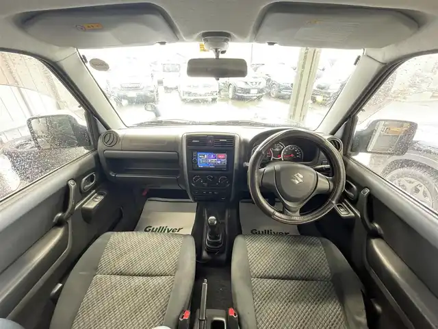 スズキ ジムニー XG 山形県 2014(平26)年 7.2万km ノクターンブルーパール 禁煙車/リフトアップ/5速マニュアル/4WD/社外ナビ/・ワンセグ/CD/DVD/AUX/Bluetooth/横滑り防止装置/盗難防止装置/フロアマット/フォグライト/リモコンキー/インチアップ/社外フロントバンパー/社外エアクリーナー/社外AW（RAYS）/ETC