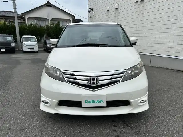 ホンダ エリシオン GエアロHDDナビスマートセレ 山形県 2010(平22)年 10.9万km プレミアムホワイトパール 純正HDDナビ/FM/AM/DVD/CD/ワンセグTV/両側パワースライド/純正16インチAW/盗難防止装置/AUTOライト/キセノンライト/フォグランプ/3列シート/ETC/ダブルエアバック/バックカメラ/チップアップシート/ハーフレーザーシート/純正マット/純正バイザー/夏タイヤ積載/保証書/取扱説明書