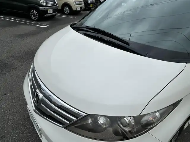 ホンダ エリシオン GエアロHDDナビスマートセレ 山形県 2010(平22)年 10.9万km プレミアムホワイトパール 純正HDDナビ/FM/AM/DVD/CD/ワンセグTV/両側パワースライド/純正16インチAW/盗難防止装置/AUTOライト/キセノンライト/フォグランプ/3列シート/ETC/ダブルエアバック/バックカメラ/チップアップシート/ハーフレーザーシート/純正マット/純正バイザー/夏タイヤ積載/保証書/取扱説明書