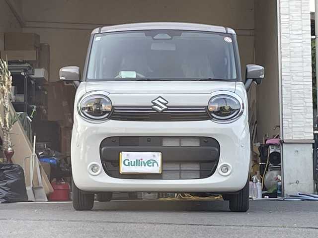 スズキ ワゴンＲ スマイル HYBRID X 大分県 2025(令7)年 0.1万km未満 ベージュⅡ 登録済み未使用車/全方位カメラ/純正ディスプレイオーディオ/フルセグTV/Bluetooth/純正LEDヘッドライト/オートライト/衝突被害軽減ブレーキ/レーンキープアシスト/横滑り防止装置/クルーズコントロール/スマートキー