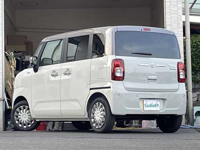 スズキ ワゴンＲ スマイル HYBRID X 大分県 2025(令7)年 0.1万km未満 ベージュⅡ 登録済み未使用車/全方位カメラ/純正ディスプレイオーディオ/フルセグTV/Bluetooth/純正LEDヘッドライト/オートライト/衝突被害軽減ブレーキ/レーンキープアシスト/横滑り防止装置/クルーズコントロール/スマートキー