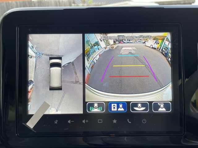 スズキ ワゴンＲ スマイル HYBRID X 大分県 2025(令7)年 0.1万km未満 ベージュⅡ 登録済み未使用車/全方位カメラ/純正ディスプレイオーディオ/フルセグTV/Bluetooth/純正LEDヘッドライト/オートライト/衝突被害軽減ブレーキ/レーンキープアシスト/横滑り防止装置/クルーズコントロール/スマートキー