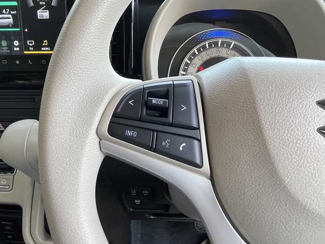 スズキ ワゴンＲ スマイル HYBRID X 大分県 2025(令7)年 0.1万km未満 ベージュⅡ 登録済み未使用車/全方位カメラ/純正ディスプレイオーディオ/フルセグTV/Bluetooth/純正LEDヘッドライト/オートライト/衝突被害軽減ブレーキ/レーンキープアシスト/横滑り防止装置/クルーズコントロール/スマートキー