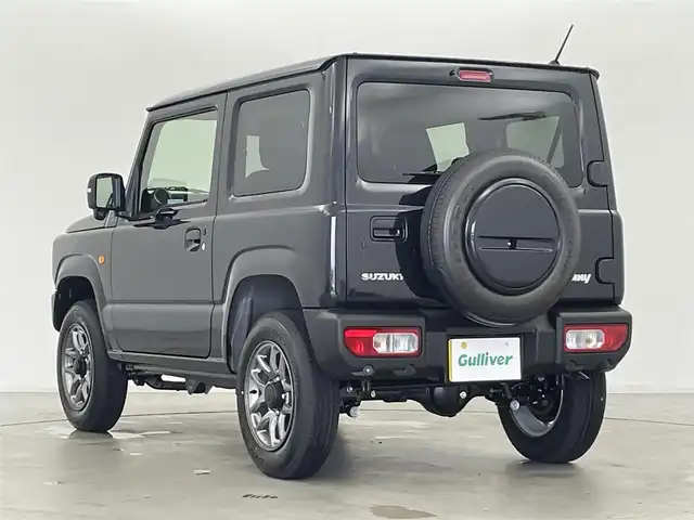 スズキ ジムニー XC 群馬県 2025(令7)年 0.1万km未満 ブルーイッシュブラックパール3 届出済未使用車　登録時走行距離16km/スズキセーフティサポート/・デュアルセンサーブレーキサポート/・車線逸脱警報機能/・ふらつき警報機能/・先行車発進お知らせ機能/・ハイビームアシスト/・標識認識/リヤパーキングセンサー/クルーズコントロール/前席シートヒーター/LEDヘッドライト/フォグランプ/純正16インチアルミホイール/ダウンヒルアシストコントロール/プッシュスタート/スマートキー