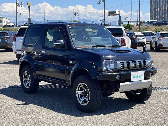 スズキ ジムニー シエラ ランドベンチャー 新潟県 2017(平29)年 9.9万km ブルーイッシュブラックパール3 4WD/純正メモリナビ(KXM-E502)/CD/DVD/BT/フルセグテレビ/半革シート/運転席シートヒーター /ミラーヒーター/リモコンキー /フォグランプ/社外15インチアルミホイール